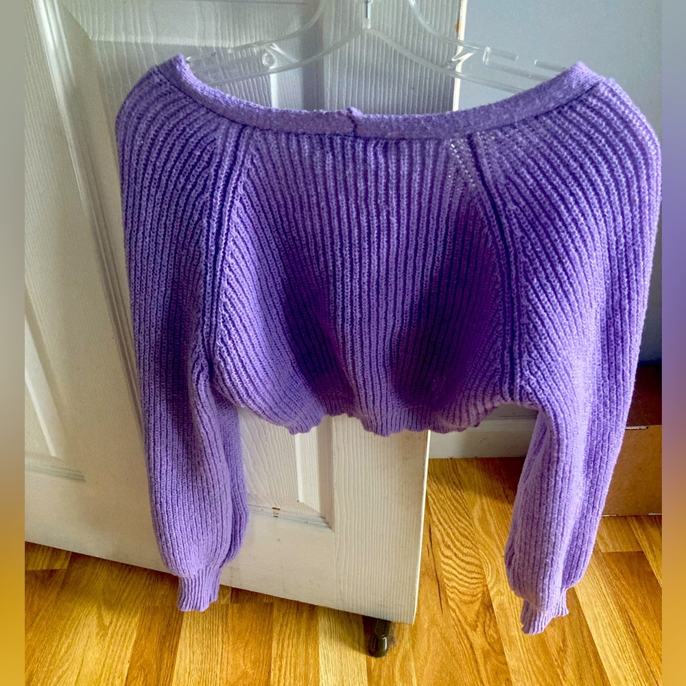 Lavender shrug